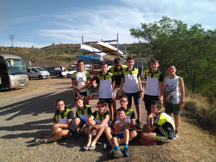 Buena actuación del Club Piragüismo Cuenca con Carácter en la Copa de España Jóvenes Promesas