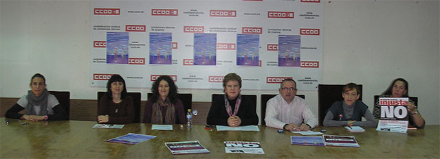 CCOO presenta su programa de actividades para el 8 de marzo, día internacional de la mujer