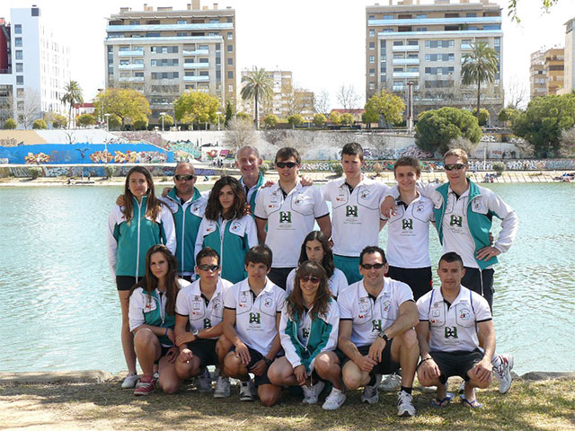 Gran actuación de los conquenses en el Campeonato de España de invierno de piragüismo