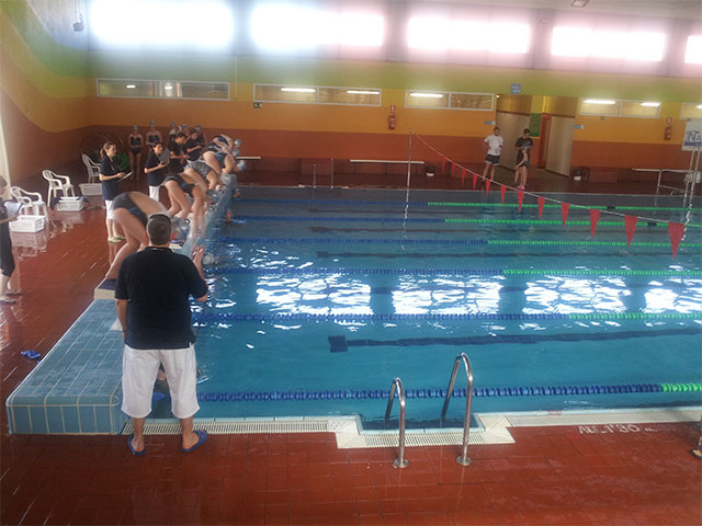 III jornada deporte base de natación en la Piscina cubierta “Luis Ocaña”