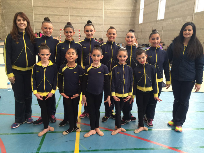 El CD Húecar clasifica a 7 gimnastas para el Campeonato de España base que se disputará en Gijón