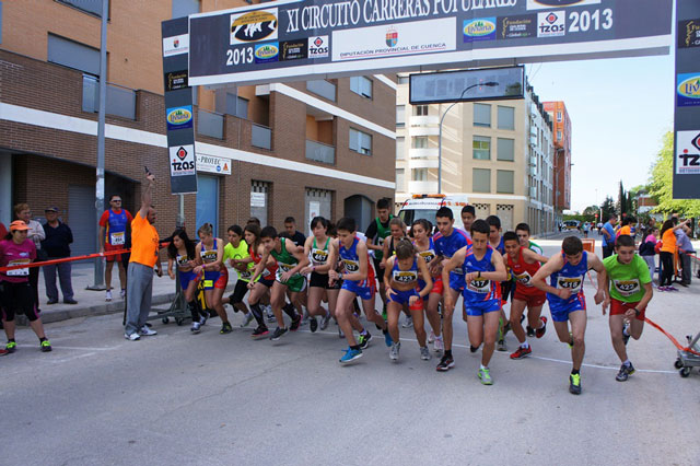 400 atletas participan en la VIII edición memorial José A. Sequí en Tarancón