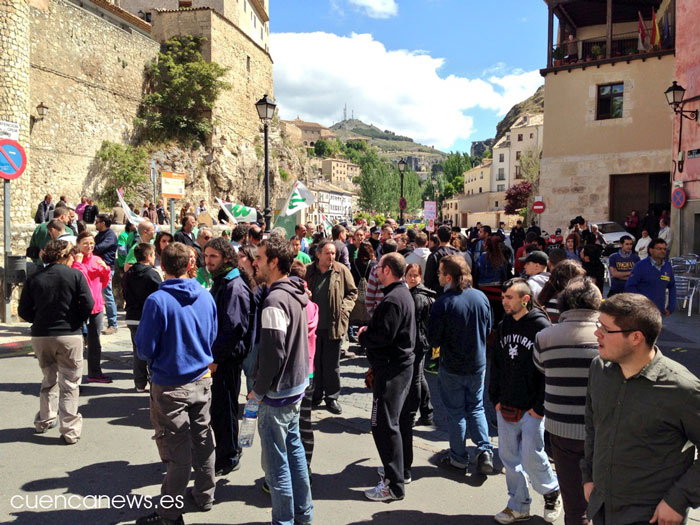 Protestas en el Día de la Región