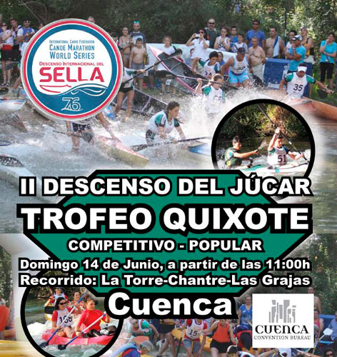 El Club Piragüismo Cuenca  ultima  la preparación del II descenso del Júcar- trofeo Quixote