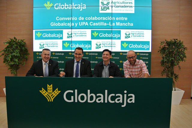 UPA CLM firma un acuerdo de colaboración con Globalcaja