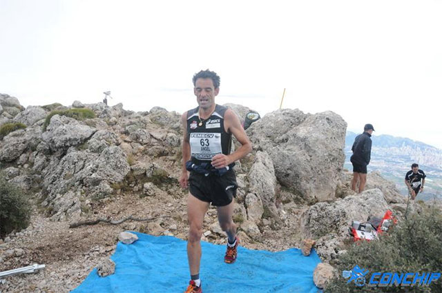 Carreron de Ángel Llorens con su 7 puesto absoluto, 3 mejor español y 2 veterano, mientras Mario, un meritoritoso puesto 16