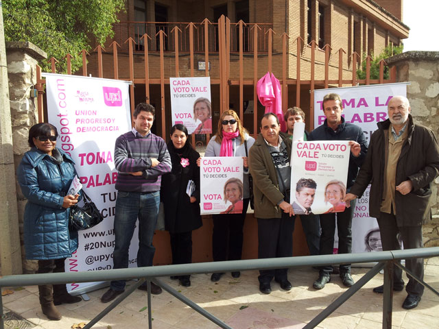 UPyD Cuenca con la puerta en las narices en Tarancón