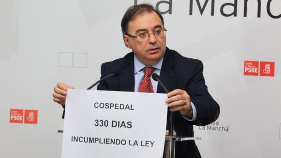 Mora: “El Gobierno de Cospedal ha hecho el ridículo dando una rueda de prensa para seguir ocultando los datos sobre lista de espera sanitaria”