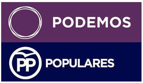 El PP y Podemos se reúnen para analizar la actividad parlamentaria