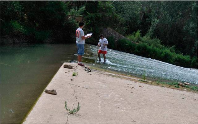 Los azudes y otros obstáculos pueden llevar a la extinción de las especies de peces autóctonas del Júcar