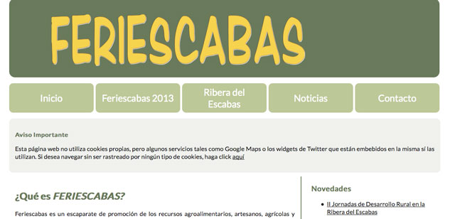  Feriescabaeriescabas 2013 estrena página web