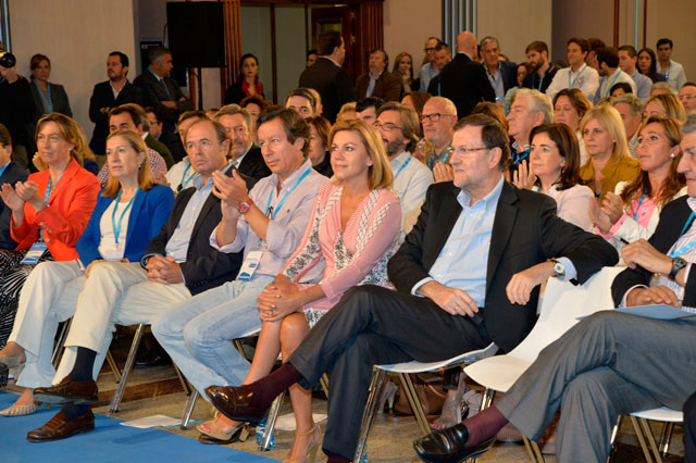 Cospedal: “Con Rajoy tenemos la confianza de que la ley es igual para todos”