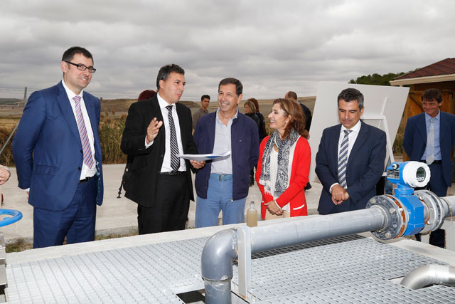 Se inaugura la nueva EDAR de Barajas de Melo