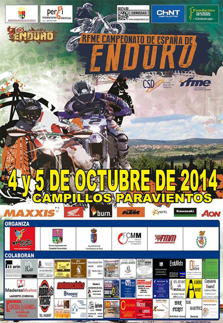 Campillo Paravientos acoge este fin de semana una prueba del Campeonato Nacional de Enduro