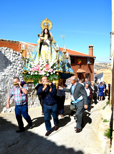 Prieto acompaña a los zafreños en el cierre de sus Fiestas Patronales en honor de la Virgen del Rosario