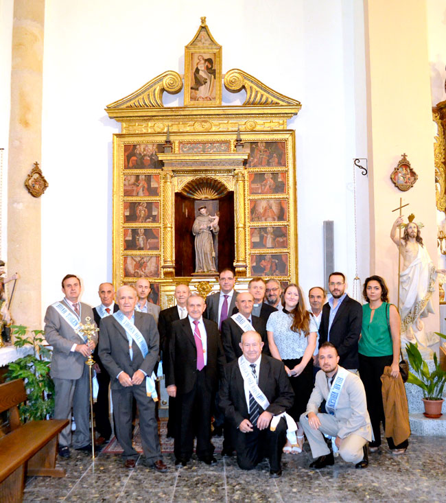 La Diputación de Cuenca recupera el retablo de San Antonio de Padua de Záfra de Záncara