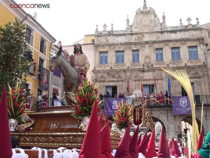 La Parroquia de Santa Ana acoge este domingo la función religiosa de “La Borriquilla”