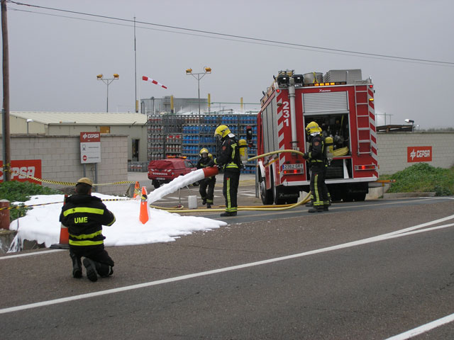 El Servicio de Urgencia 1-1-2 participa en 11 simulacros de emergencias durante el presente año