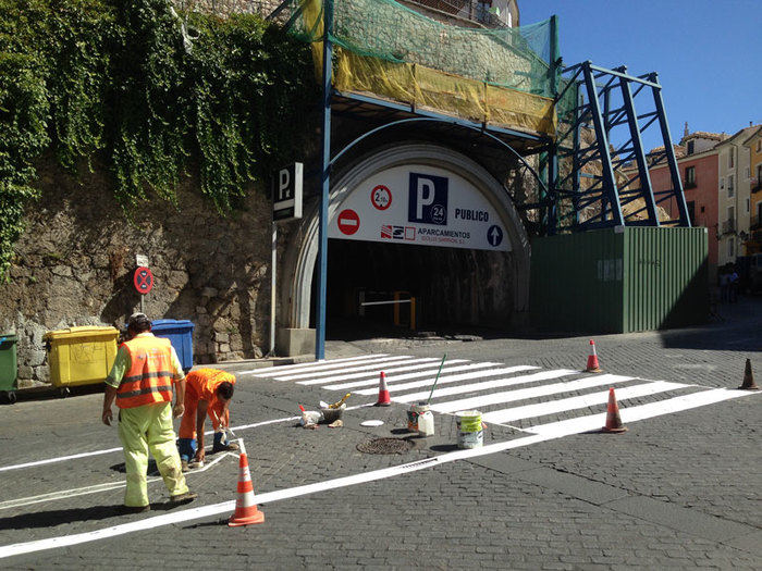 El lunes comienza los trabajos de reconstrucción del muro de Alfonso VIII 