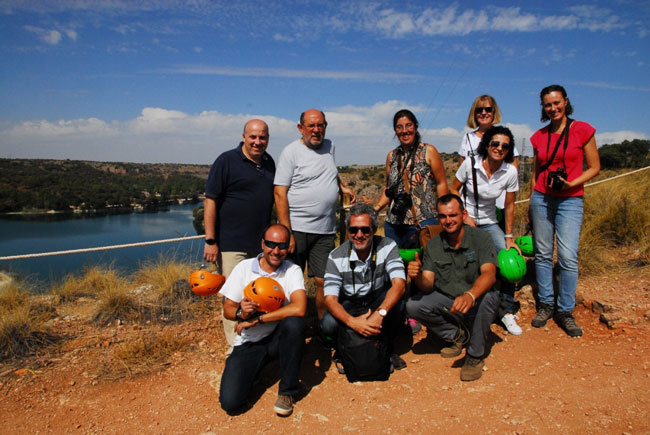  Periodistas y blogueros especializados en el turismo de naturaleza conocen la oferta de turismo de camping de Castilla-La Mancha