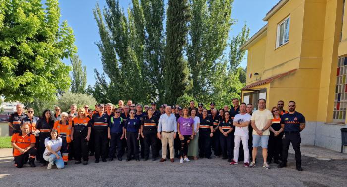 Unos 30 voluntarios de Protección Civil se forman en la normativa sobre los festejos taurinos y el uso de artefactos pirotécnicos