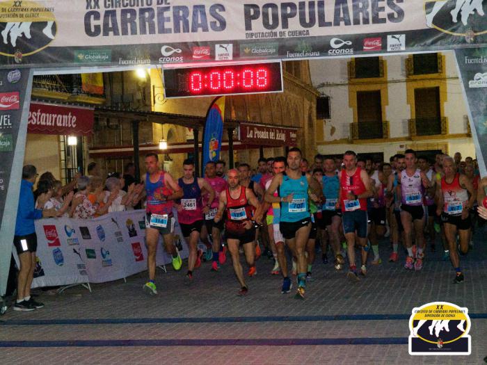 Julián Virgili y Rosario Gómez se imponen en la Nocturna de San Clemente