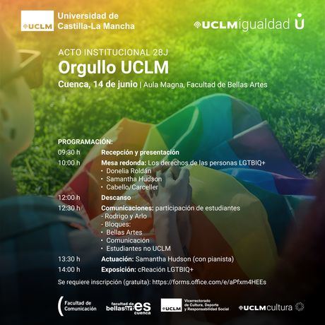 La UCLM conmemora el Día Internacional del Orgullo LGTBIQ+ con una programación especial en Cuenca